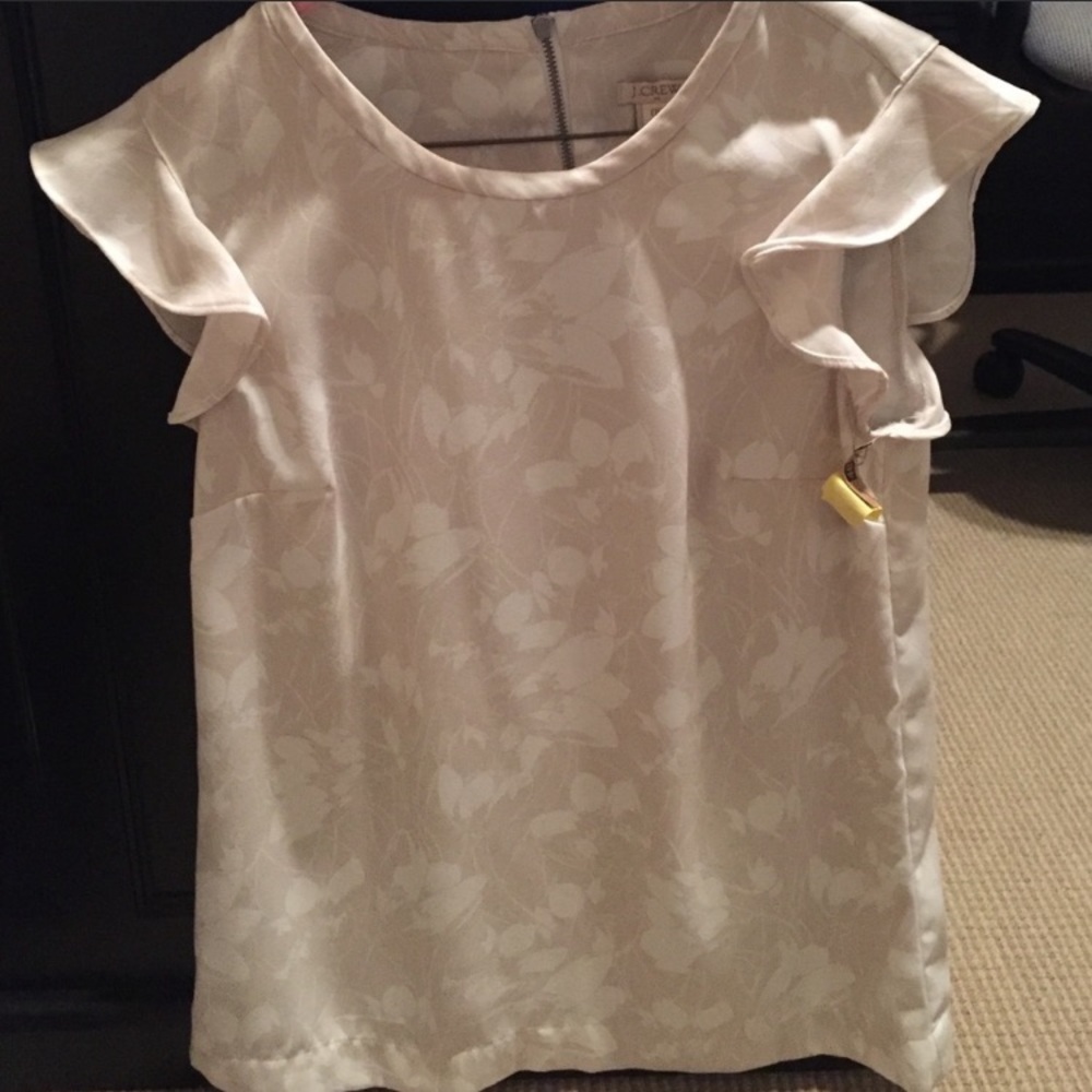 J.Crew Floral Print Top 00